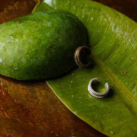 Granulated Ear Cuffs